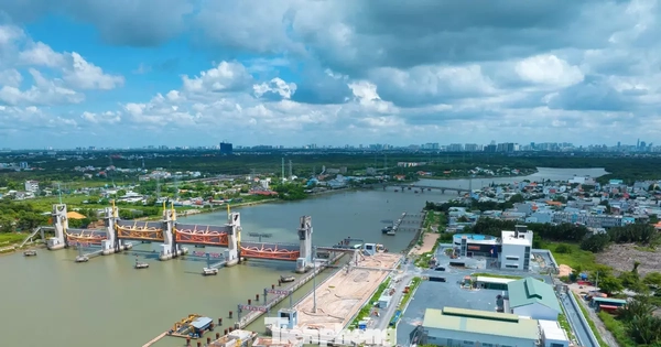 Siêu dự án chống ngập 10.000 tỷ tại TPHCM đang được đẩy nhanh tiến độ
